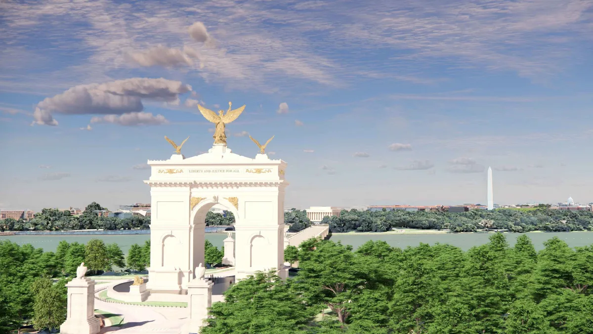 Análise: Por que Trump quer seu próprio “Arco do Triunfo” em Washington?
